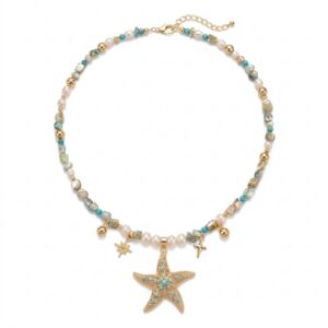 YWJEWELS Necklace Sea