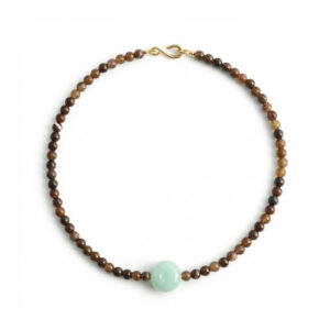 YWJEWELS Zen Willow Agate Necklace