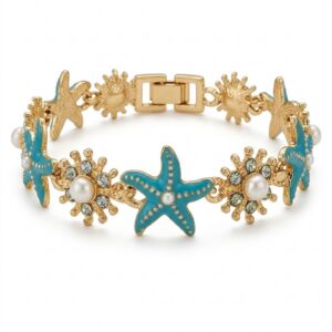 YWJEWELS Skull & Chain Tassel Earrings