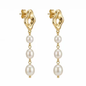 Liquid Grace Pearl Earrings