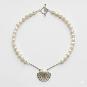 Luna Tide Pearl Necklace