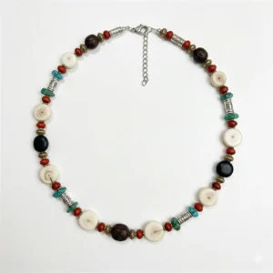 Echo Mixed Media Necklace